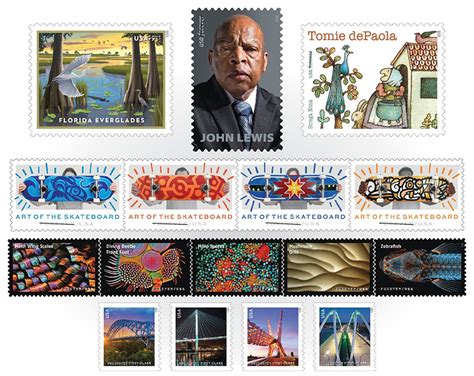 Representative John Lewis of Georgia is One of 7 New 2023 Stamps Revealed by USPS - AllOnGeorgia