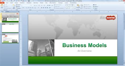 Free Corporate Business PowerPoint Template (16:9) - Free PowerPoint Templates - SlideHunter.com
