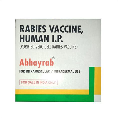 Rabies Vaccine Human Ip at 500.00 INR in Ahmedabad | Royal Biotech