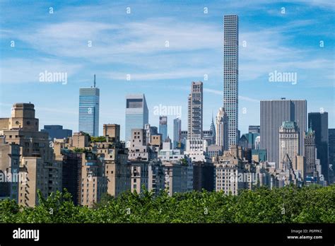 New York City Skyline with Central Park in the foreground, NYC, USA Stock Photo - Alamy