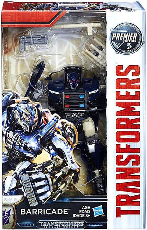Transformers The Last Knight Premier Deluxe Barricade Action Figure Hasbro Toys - ToyWiz