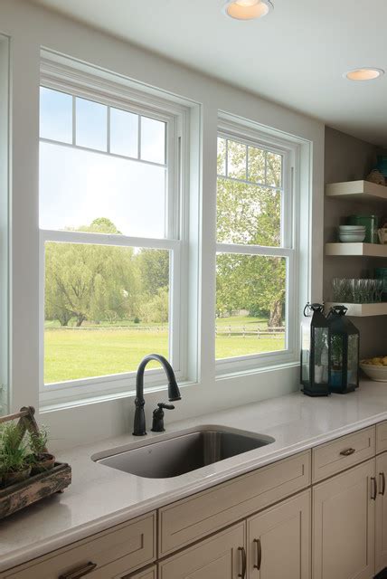 Milgard Tuscany® Series Windows in Kitchen - Traditional - Kitchen ...