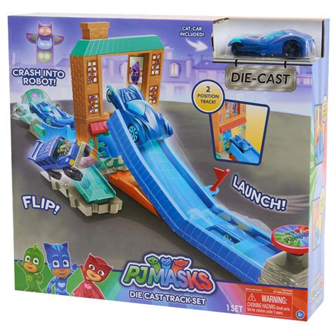 Just Play PJ Masks Die-Cast Car & Track Play Set