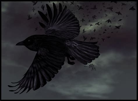 murder of crows by ManicMelvin on DeviantArt