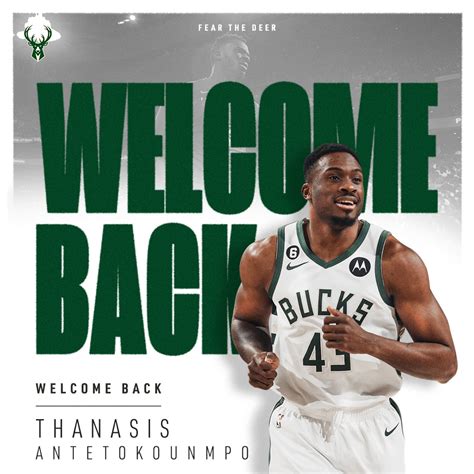 Milwaukee Bucks Re-Sign Thanasis Antetokounmpo | NBA.com