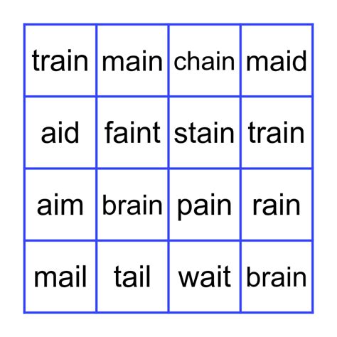 ai Words Bingo Card