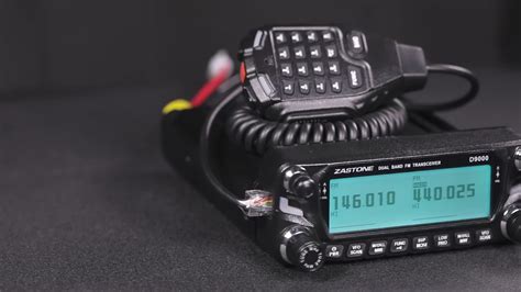 Zastone Zt-d9000 Dual Band Uhf Vhf Mobile Radio 50w Mobile Dmr Radio ...