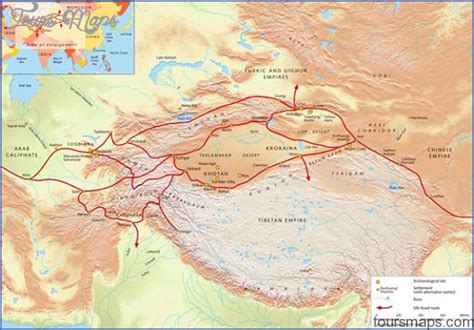 Dunhuang Map - ToursMaps.com