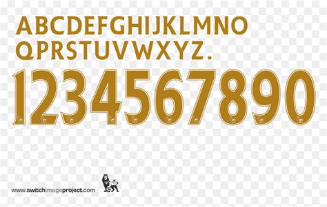 English Premier League Number Font , Png Download - Download Premier League Font, Transparent ...