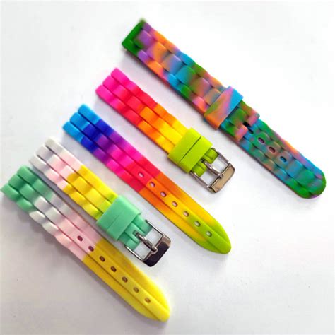 Colorful Fashion Silicone Rubber Watch Band - Joyawatch