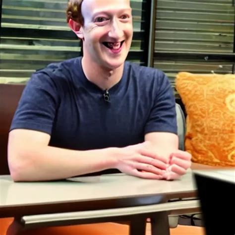 mark zuckerberg laughs at the meme you send to your | Stable Diffusion