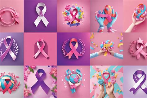 World Cancer Day Awareness Ribbon Design Graphic by ahsanalvi · Creative Fabrica