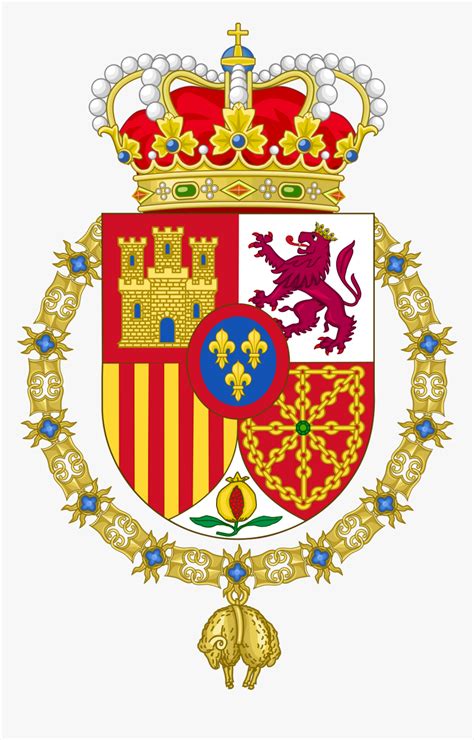 Spain Crown Clipart - Spanish Royal Family Crest, HD Png Download ...