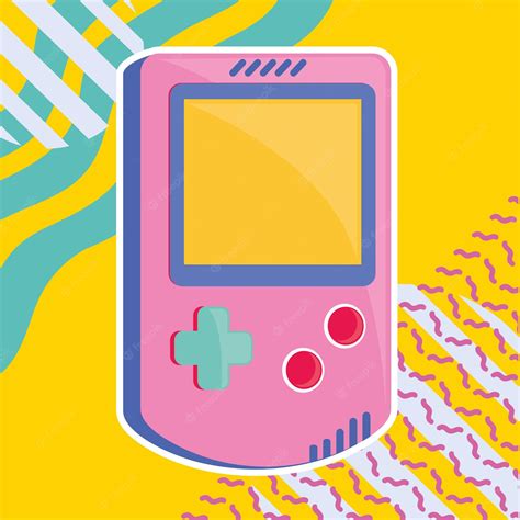 Premium Vector | Video gamepad retro