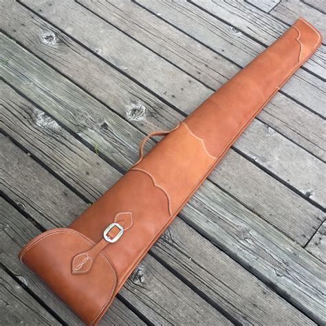 Handmade Leather Shotgun Case Groomsmen Gift Father's | Etsy