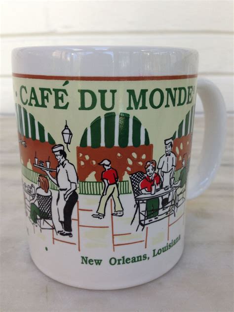 Vintage Cafe Du Monde Mug Beignets New Orleans Louisiana | Etsy