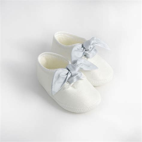 Boys Christening Shoes 'Gabriel' - Angels & Fishes