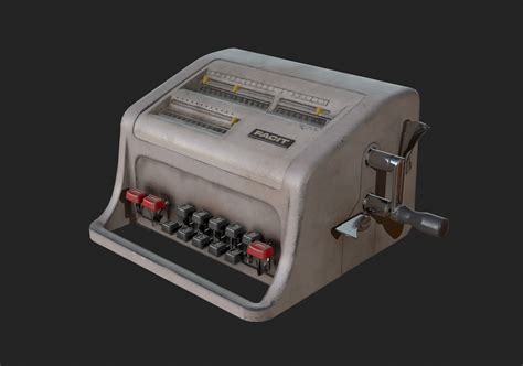 ArtStation - Mechanical Calculator