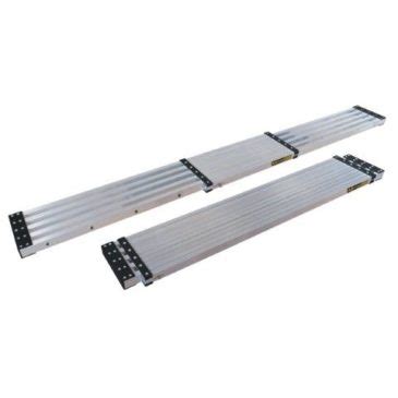 10′-17′ ALUMINUM EXTENSION PLANK 250LB. RATED | Black Bear Ladder