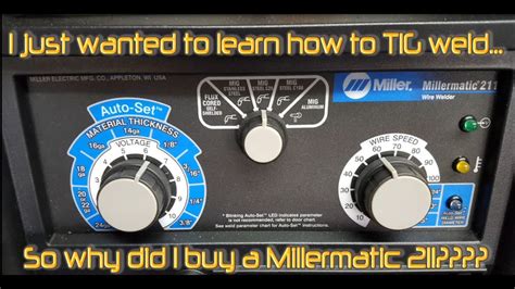 Millermatic 211 Settings Chart