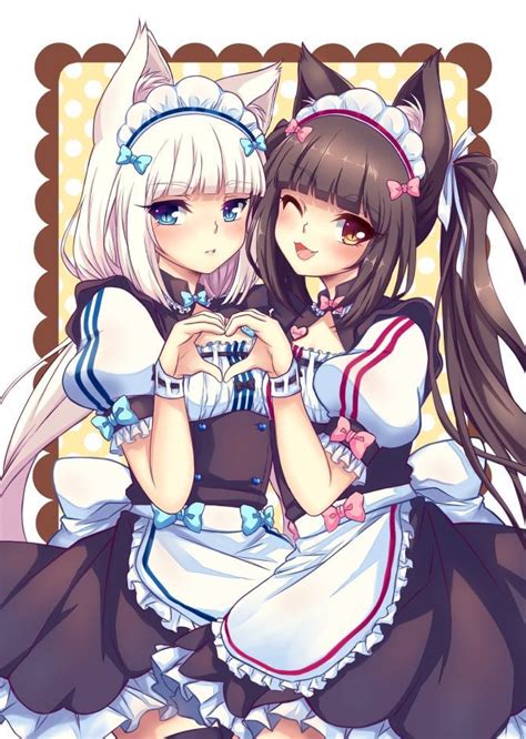 Chocola and Vanilla [Nekopara] : r/cutelittlefangs