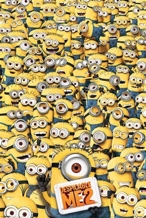 Despicable Me 2 Many Minions Movie Cool Wall Decor Art Print Poster ...