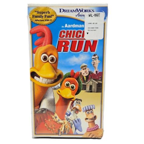 Dreamworks | Media | New Chicken Run Vhs Tape Claymation Childrens Kids Movie 200s Dreamworks ...