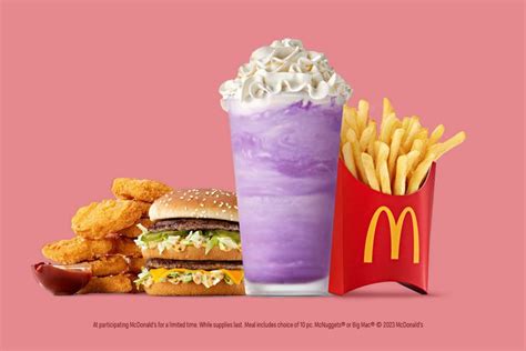 McDonald's Adds Purple Shake to Celebrate Grimace's Birthday