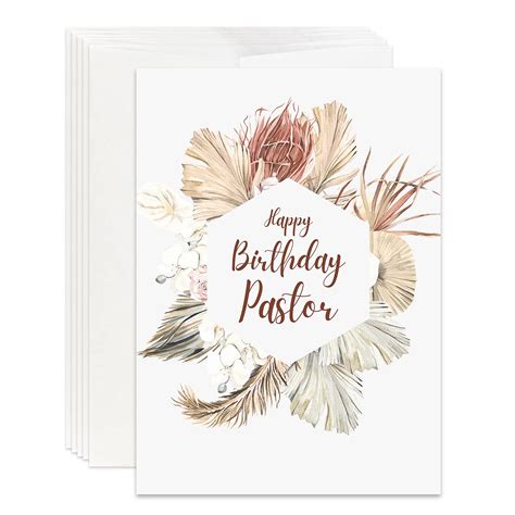 Buy Pastor Birthday Card for Pastor Card Happy Birthday Pastor Christian Birthday Card for ...