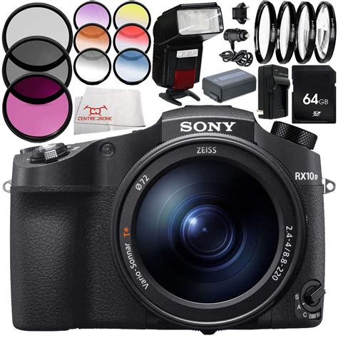 Sony Cyber-shot DSC-RX10 IV Digital Camera 9PC Accessory Bundle ...