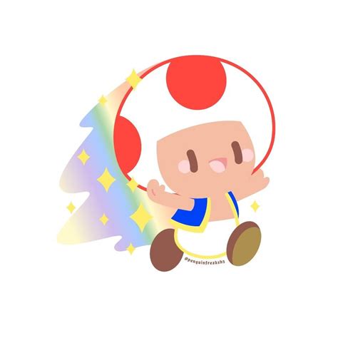 Toad 🍄 | Super mario art, Toad mario bros, Nintendo fan art