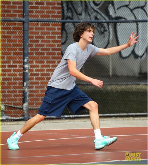 Timothee Chalamet Reunites with Adam Sandler to Play Basketball on a ...