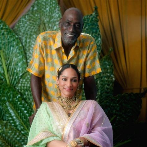 Free Photo : Neena Gupta, husband Vivek, ex Vivian Richards come ...