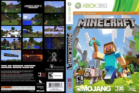 Minecraft: Xbox 360 Edition Xbox 360 Box Art Cover by smilicia97