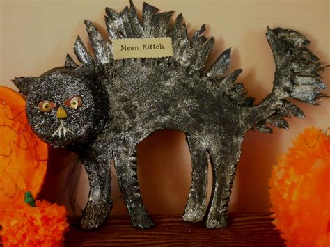 Marvelously Messy : Black Halloween Cat Craft: Mean Kitteh.