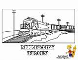 Freight Trains Coloring Pages sketch template