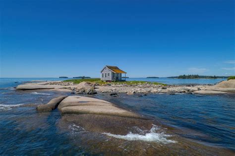 This Tiny Cabin in Maine Comes With an Entire Island - Bahama Times