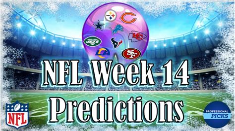 NFL Week 14 Predictions 2023: Week 14 NFL Picks - YouTube