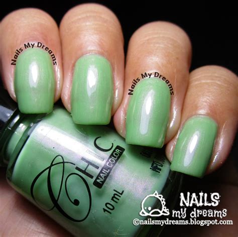 Nails My Dreams: Chic Kiss Mint Nail Polish Swatches!...