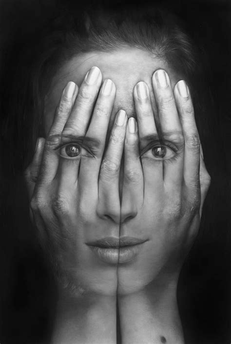 Mirror – Les Portraits de Tigran Tsitoghdzyan | Experimental Photography | Peintures hyper ...