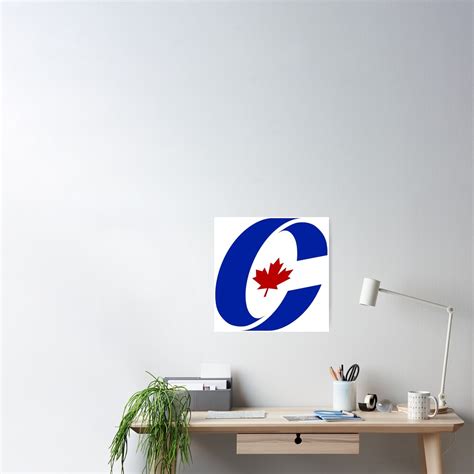 "Conservative Party of Canada Logo" Poster for Sale by Spacestuffplus ...