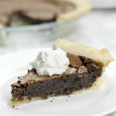 Fudge Pie - Easy and Amazing! | Southern Food and Fun