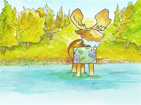 Reviews, Chews & How-Tos: Review and Giveaway: Moose on the Loose Childrens Book