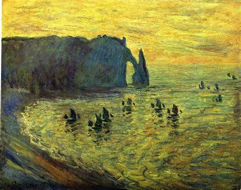 The Cliffs Of Etretat Through The Eyes Of Different Artists