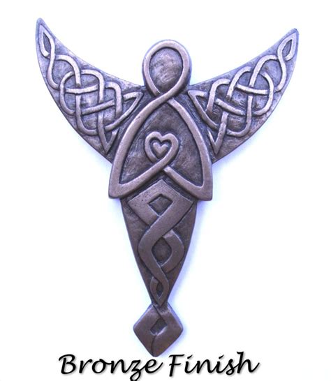 Celtic Angel Wall Plaque. - Etsy