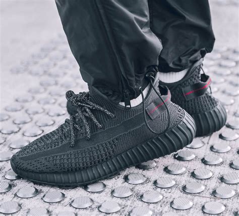 adidas Yeezy Boost 350 V2 Black Reflective FU9006 Release Date - SBD