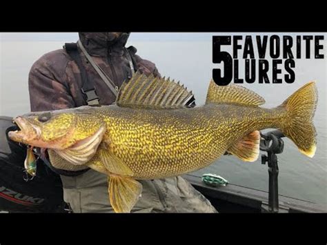 TOP 5 Spring Walleye Lures! - YouTube