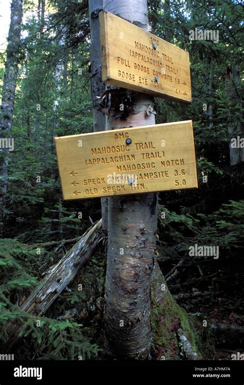 US, ME, Hiking Mahoosuc Notch Trail, Appalachian Trail, giant boulders. Mahoosuc Range, White ...