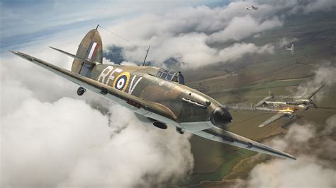 #1308229 Hawker Hurricane HD, Warplane - Rare Gallery HD Wallpapers