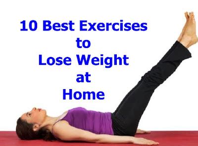 10 Most Effective Exercises for Weight Loss at Home - Weight Loss Tips